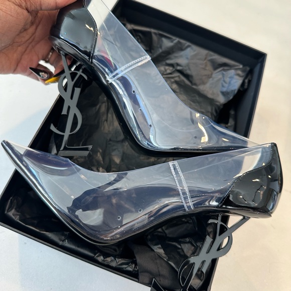 YSL Black and Clear pumps - Picture 4 of 15